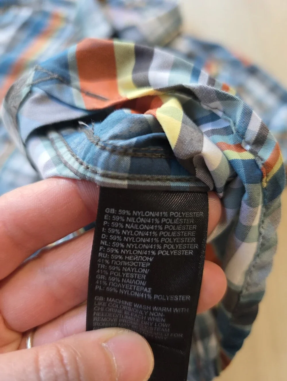 The North Face Men's Short Sleeve Plaid Shirt Size S